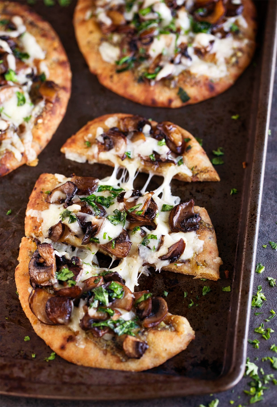 mushroom stuffed mini flatbread,mushroom stuffed mini flatbread recipe,flatbread recipe,recipe,kids recipe,recipe for kids