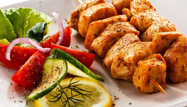 mushroom tikka,mushroom recipe,easy recipes,hunger struck,food