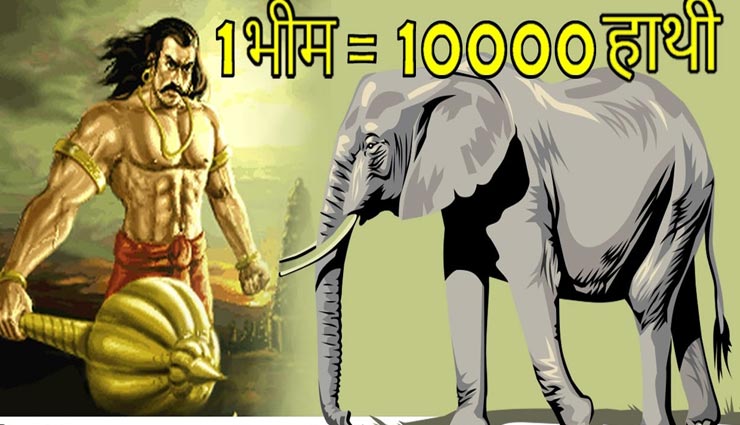आखिर कैसे आया भीम में 10 हज़ार हाथियों का बल, यहां जानें इसका रहस्य astrology tips,astrology tips in hindi,bheema,mahabharat,1000 elephants power in bheema