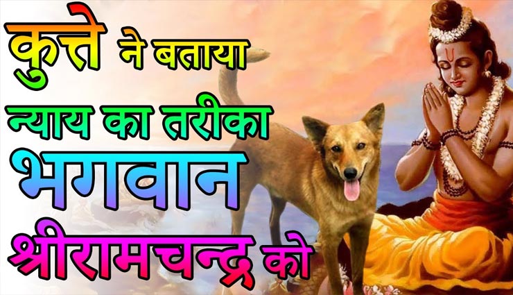 रामायण का अनोखा किस्सा : कुत्ते ने बताया श्रीरामचन्द्र जी को न्याय का तरीका