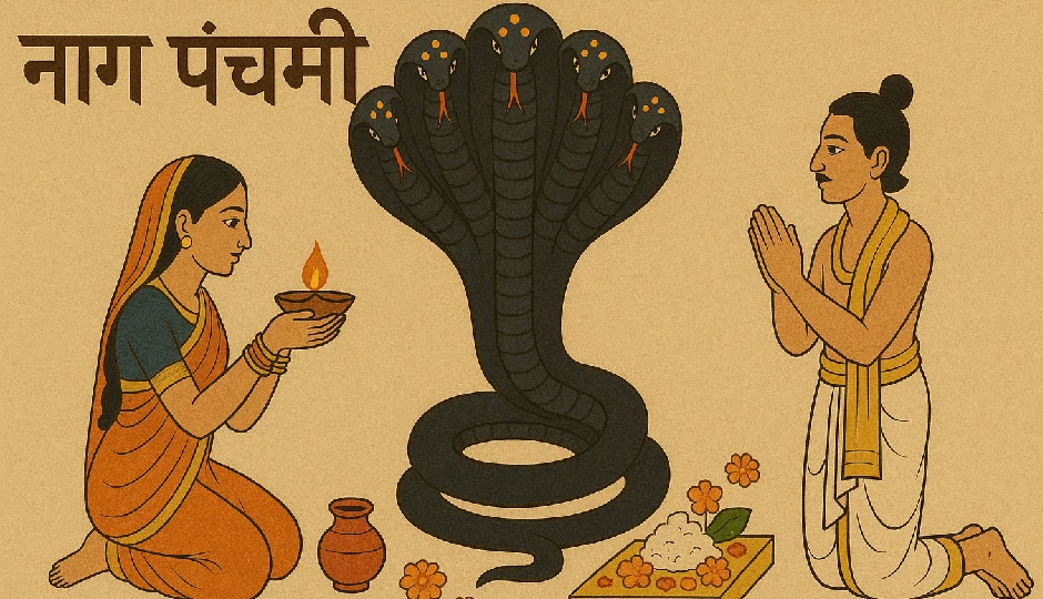 नाग पंचमी पर अपनों को भेजें शुभकामनाएं, नाग देवता के आशीर्वाद वाले 10 सुंदर और सरल संदेश