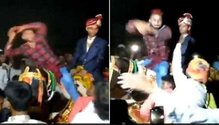 घोड़ी पर चढ़कर किया नागिन डांस, वीडियो वायरल
