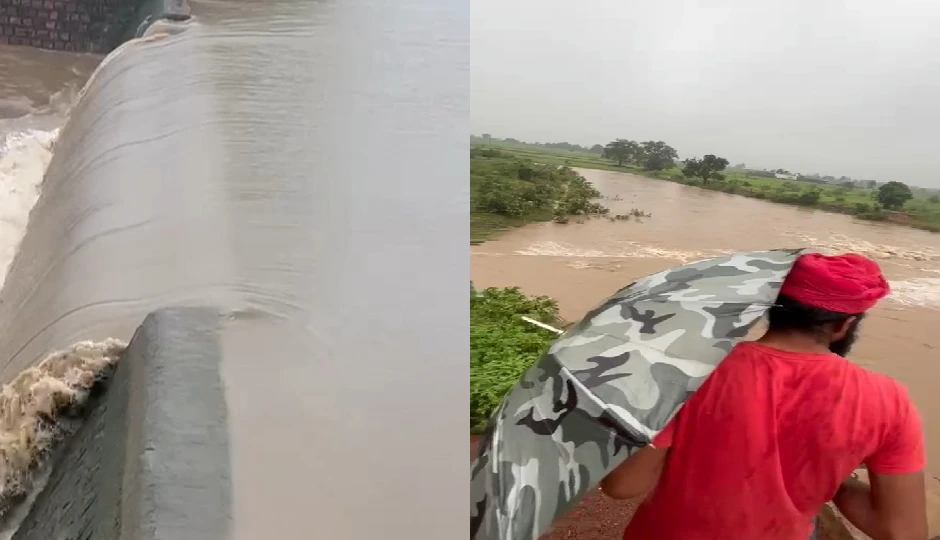 baran heavy rain 2025,rajasthan rain alert,nahargarh flood news,baran monsoon disaster,clora dam break mp,baran district flood,flooded villages rajasthan,parvati river overflow,baran nahargarh connectivity cut,rajasthan flood death news