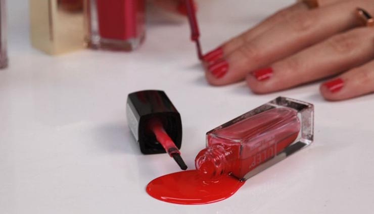 nail polish stains,tips to remove nail polish stains,household tips