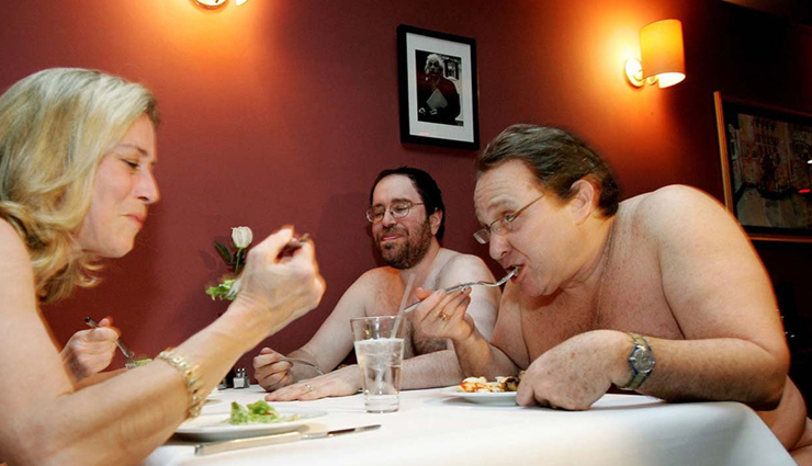 london first ever naked restaurant