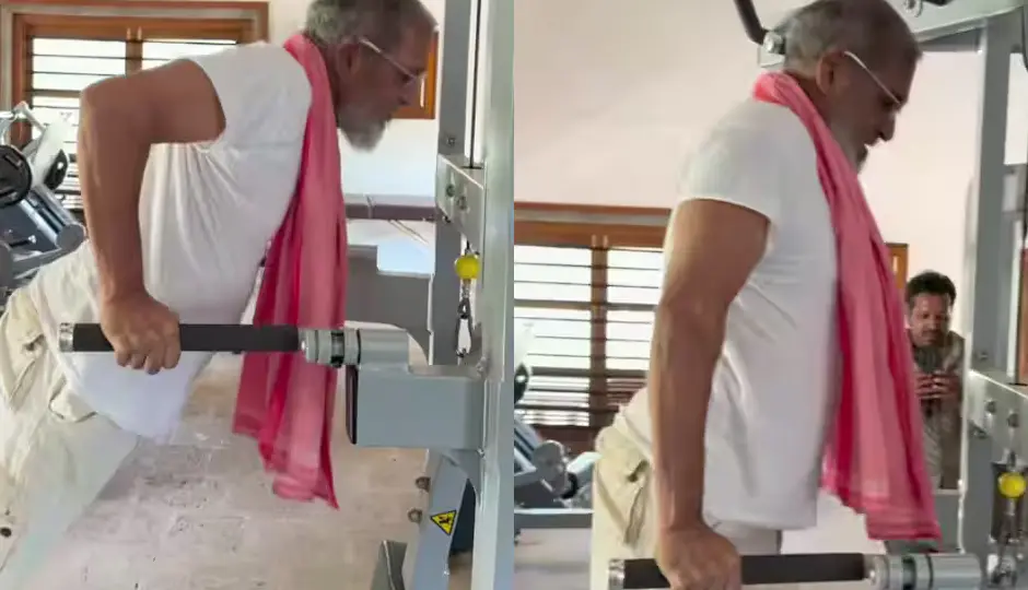 76 साल की उम्र में नाना पाटेकर की फिटनेस देखकर दंग रह गए फैंस, वायरल हुआ वर्कआउट वीडियो