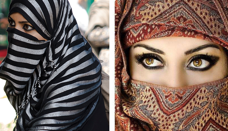 on the occasion of eid wear burkas in different styles,types of burkas,burkas,eid