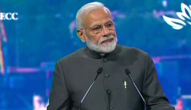 PM मोदी बोले- चेन्नई-व्लादिवोस्तोक के बीच जल्द चलेंगे जहाज, भारत और रूस की भागीदारी से विकास की रफ्तार 1+1= 11 होगी