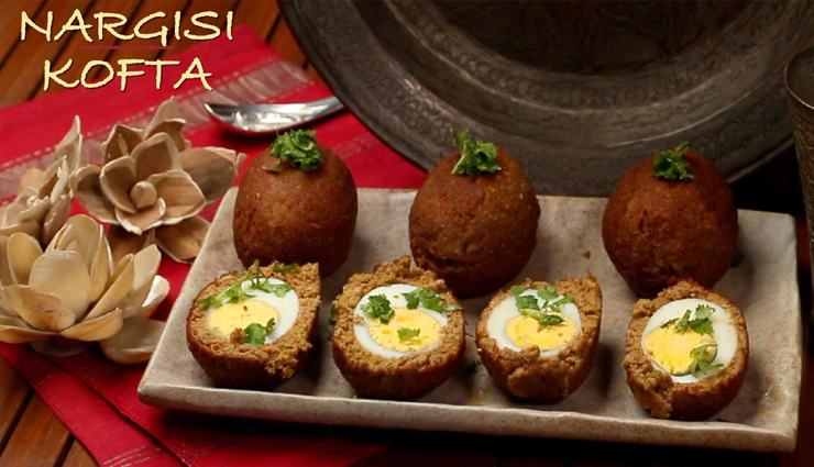 नॉन वेज स्पेशल में बनाए नर्गिसी कीमा कोफ्ता #Recipe 