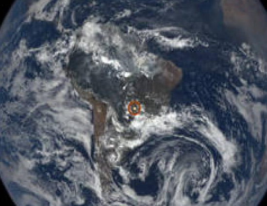 Reflections From Earth, Captured by NASA