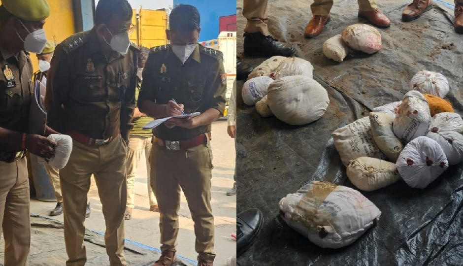 नोएडा पुलिस ने 4 करोड़ रुपये मूल्य का गांजा किया नष्ट, 149 मामलों में बरामद किए थे लगभग 843 किलो अवैध नशीले पदार्थ