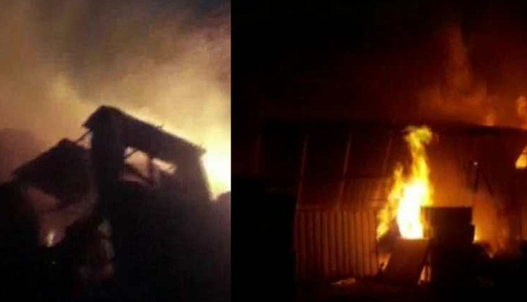 चौथा हादसा / अब नासिक की फैक्‍ट्री में लगी भीषण आग