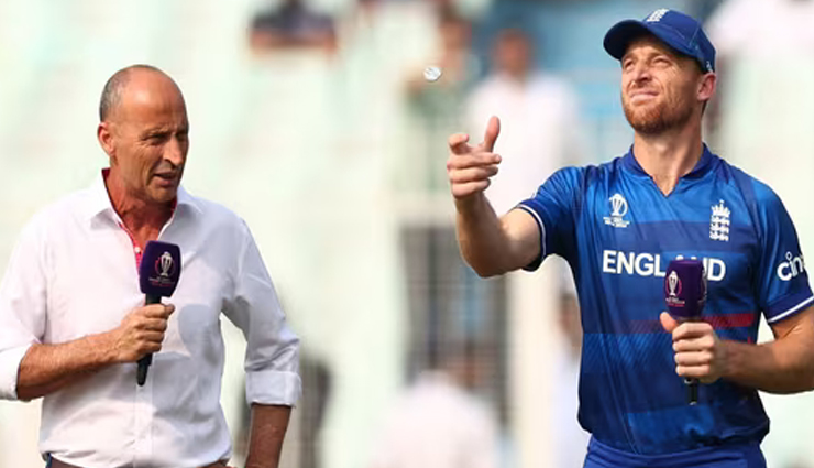 T20 WC: वॉन और लॉयड से सहमत नहीं हुसैन, कहा - भारत को पिच का लाभ नहीं मिला वे फाइनल में पहुँचने के हकदार थे T20 WC: वॉन और लॉयड से सहमत नहीं हुसैन, कहा - भारत को पिच का लाभ नहीं मिला वे फाइनल में पहुँचने के हकदार थे