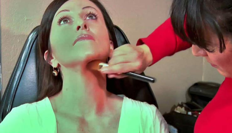 beauty tips,beauty tips in hindi,double chin makeup,makeup tips,beautiful face