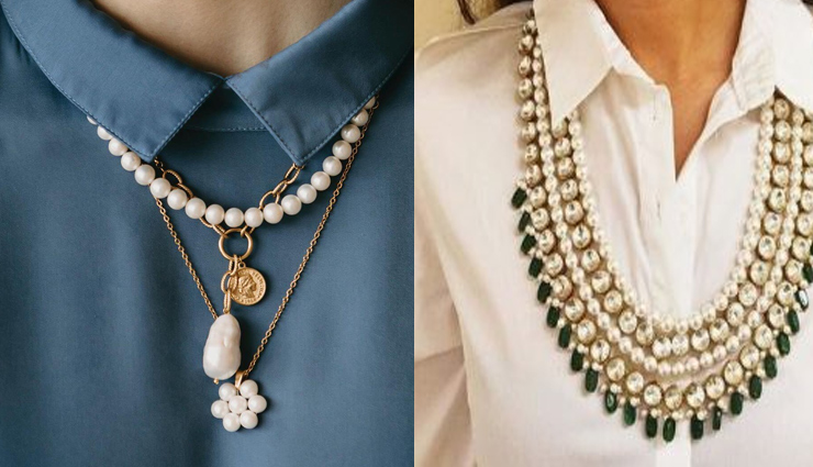 necklaces,neck-pieces,basic tops,simple dress,tips to add spice in your basic dress,fashion tips,fashion trends