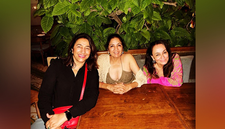 Neena Gupta, Soni Razdan, Anu Ranjan enjoy 'Girls night out'