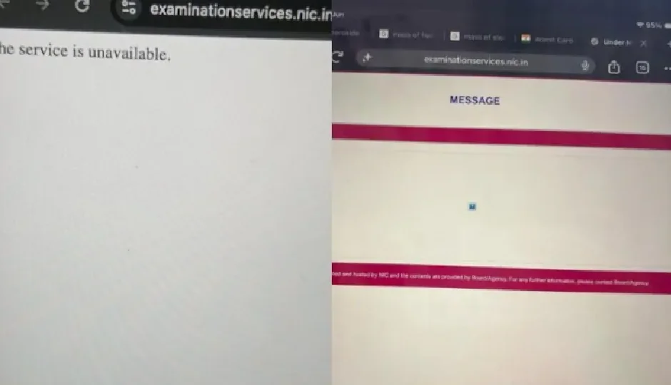 NEET-UG री-एग्जाम एडमिट कार्ड जारी होते ही कुछ घंटों में वेबसाइट क्रैश, छात्रों को दिख रहा ब्लैंक पेज