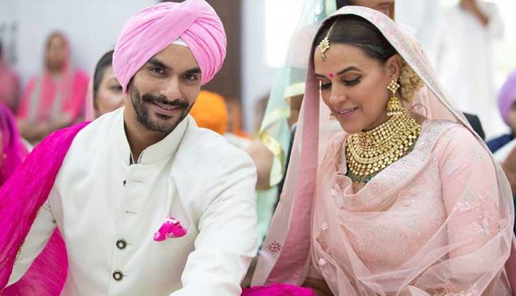 SURPRISE !! नेहा धूपिया बनी दुल्हन, जानिए कौन हैं पति अंगद बेदी...