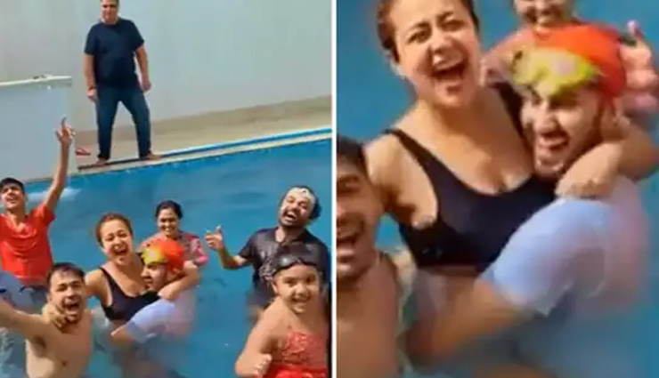 शादी के बाद नेहा कक्कड़ की पहली होली, Hubby की गोद में बैठकर किया जमकर डांस
