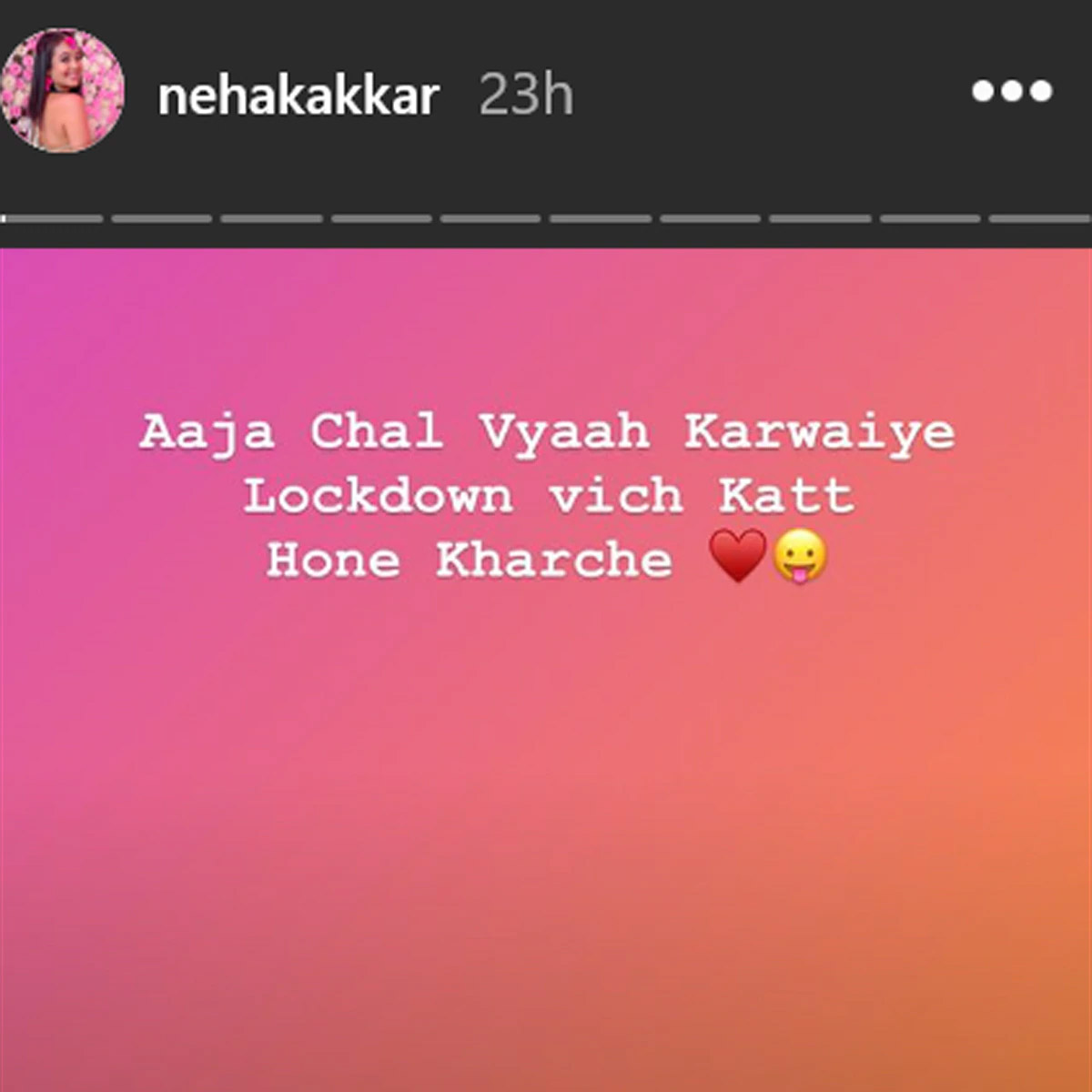 neha kakkar,singer neha kakkar,bollywood singer neha kakkar,instagram,entertainment ,नेहा कक्कड़