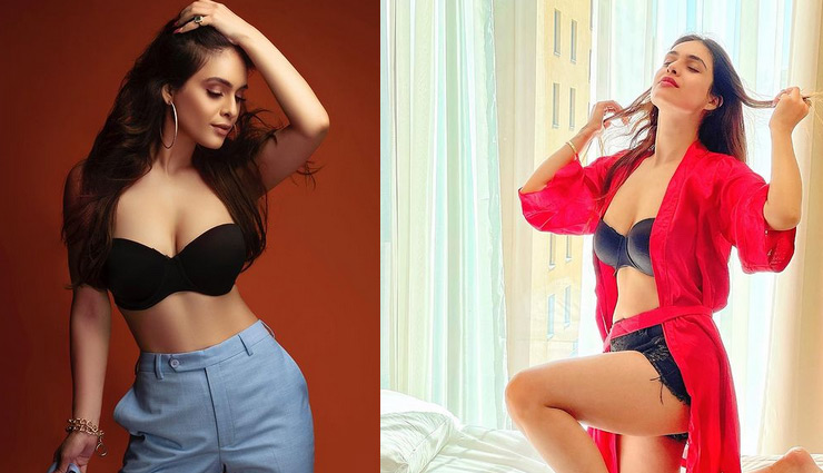 रियल लाइफ में बेहद Bold है खेसारी के गाने 'तेरे मेरे दरमिया...' की एक्ट्रेस नेहा मलिक / PHOTOS