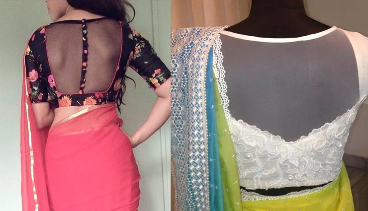 5 Trending Net Blouse Designs for Women