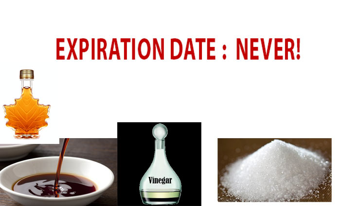 कुछ ऐसे खाने के पदार्थ जो कभी नहीं होते खराब preservative food items,items never spoils,healthy living,Health tips