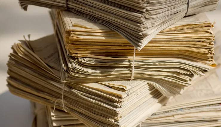 old newspapers usage,use  of old newspaper,tips to use old newspapers,household tips,home decor