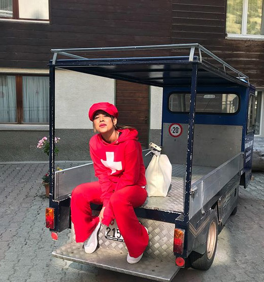 nia sharma,holidays,switzerland,photos