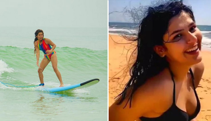 समंदर की लहरों के बीच यू मस्ती करती नजर आईं 'तारक मेहता' फेम Nidhi Bhanushali, फैंस ने बांधे तारीफों के पुल