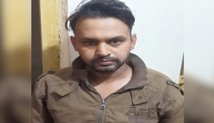 भरतपुर : पुलिस की गिरफ्त में आया कुख्यात बदमाश, भागने के लिए छत से कूद गया 