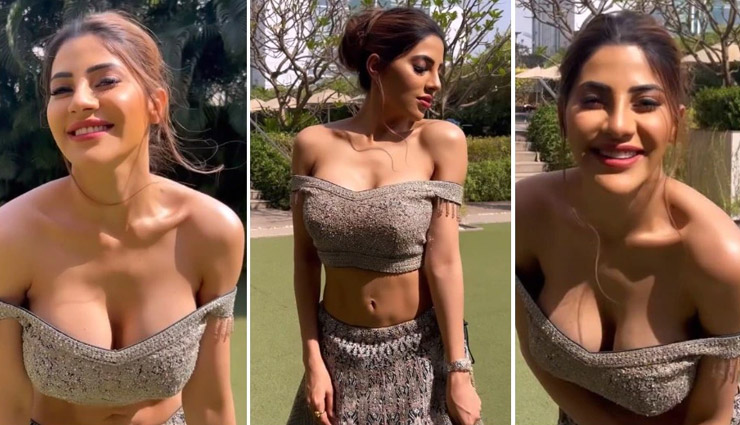 ब्लाउज के साथ निक्की तंबोली ने किया ऐसा एक्सपेरिमेंट, हल्की की झुकीं तो..., देखें वीडियो