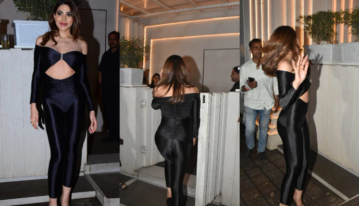 PHOTOS: ऑल ब्लैक टाइट ड्रेस में निक्की तंबोली ने दिए कमाल के पोज, हो रहे है चर्चे 