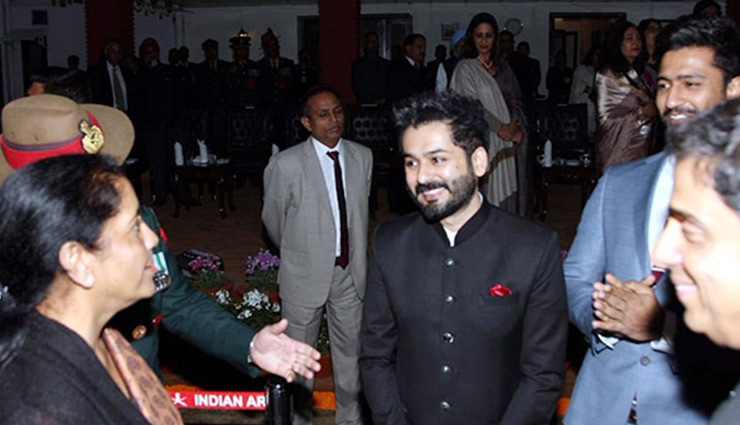 Defence Minister Nirmala Sitharaman meets team of Uri The Surgical Strike