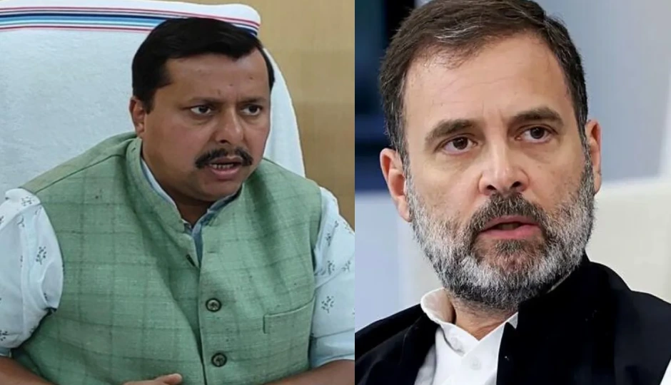 नितिन नबीन का राहुल गांधी पर तीखा वार, बोले– 'विदेश में भी देश की छवि को किया धूमिल'