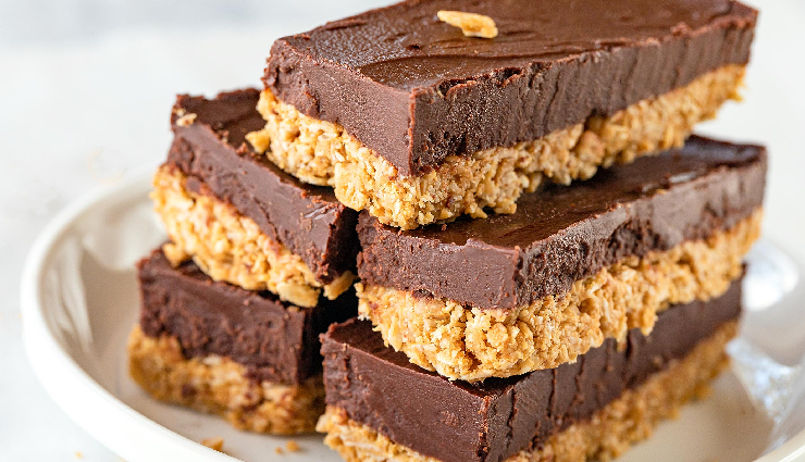 Recipe - Try This No-Bake Chocolate Peanut Butter Bars