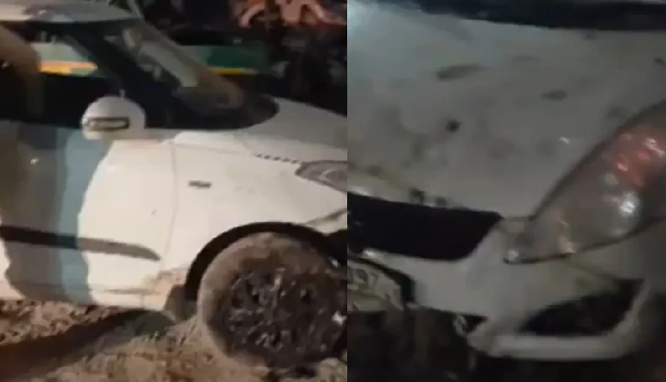 नोएडा में रात के सन्नाटे में मचा हड़कंप, तेज रफ्तार कार नाले में गिरी, वायरल VIDEO में दिखा खौफनाक मंजर