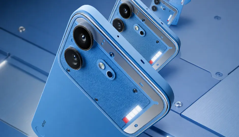 Nothing Phone (4b) Design Unveiled: Features Dual Cameras, Transparent Rear Panel, and the Return of the Glyph Bar