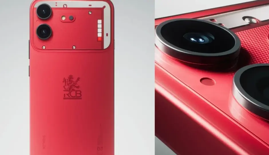 Nothing Phone 4b RCB Edition Design and Colour Unveiled Ahead of July 7 India Launch