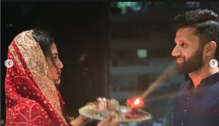 nusrat jahan,nikhil jain,first karva chauth,karva chauth 2019,nusrat jahan first karwa chauth,karwa chauth 2019,entertainment