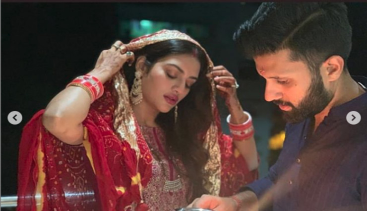 nusrat jahan,nikhil jain,first karva chauth,karva chauth 2019,nusrat jahan first karwa chauth,karwa chauth 2019,entertainment