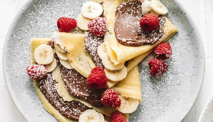 raspberry nutella crepes,nutella raspberry crepes,raspberry nutella crepe cake,hunger truck,food,easy recipe