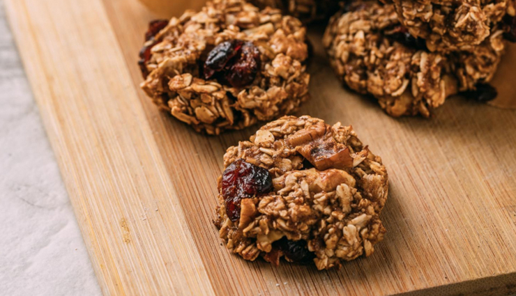 Recipe- Healthy to Eat Oats Cranberry Banana Cookies