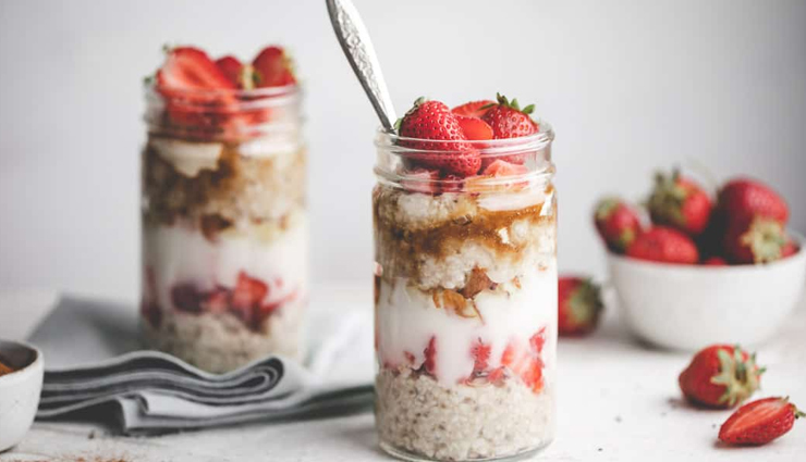 Recipe- Start Your Day With Oats Parfait With Fruit and Nuts