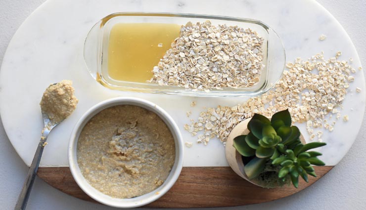 beauty tips,beauty tips in hindi,homemade scrub,oats scrub,scrub for blackheads