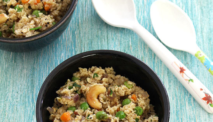 oats upma,healthy recipe,breakfast recipe,upma recipe,oats recipe