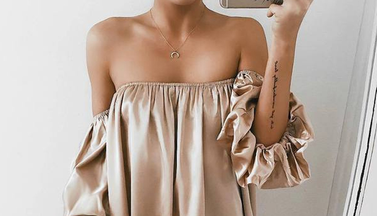 off shoulder dress,tips to style off shoulder dress,dressing tips,fashion tips,latest fashion trends,styling tips