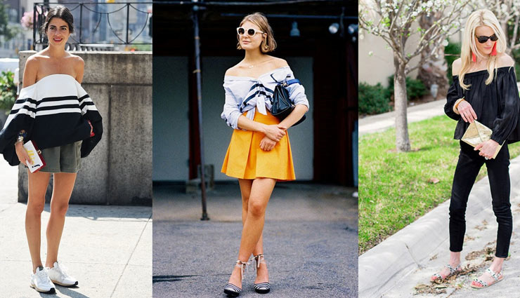 fashion of off shoulder dresses,off shoulder dresses,fashion tips,fashion trends,off shoulder fashion