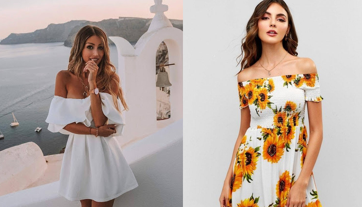 tips to carry off shoulder outfits,off shoulder dress,off shoulder tops,fashion tips,fashion trends