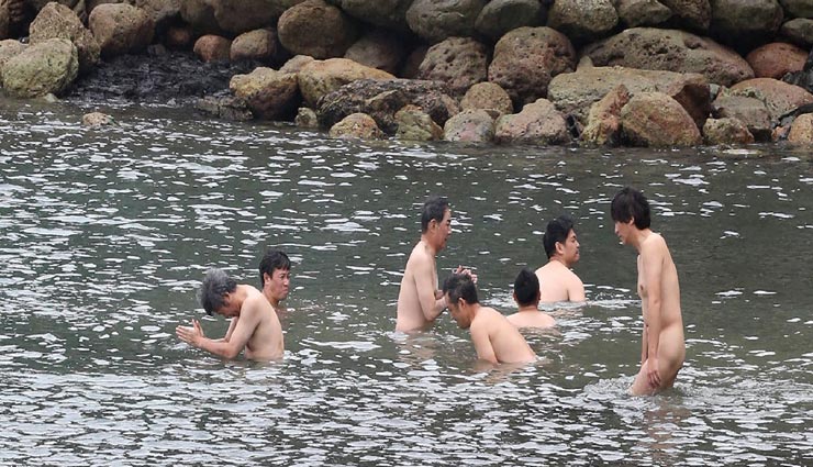 okinoshima island,mysterious island,weird island,island of japan,women are banned on island